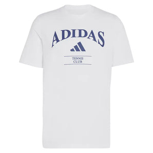 Men's Classic Graphic Tennis Tee White,Apparel,Adidas,White,XS,Tennis Express,KV0784-1