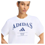 Women's Classics Heritage Graphic Tennis Top White,Apparel,Adidas,,,Tennis Express,KV0787-3