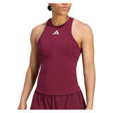 Women's GameSet Silver Y Tennis Tank Maroon,Apparel,Adidas,,,Tennis Express,KV3337-1