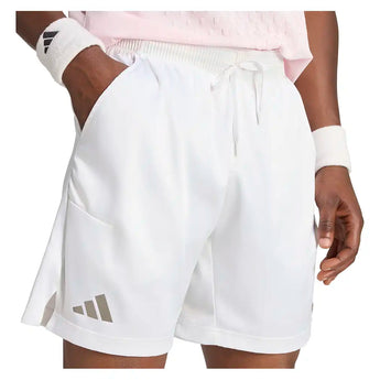 Men's New York Pro Ergo Tennis Short White,Apparel,Adidas,,,Tennis Express,KV4294-6