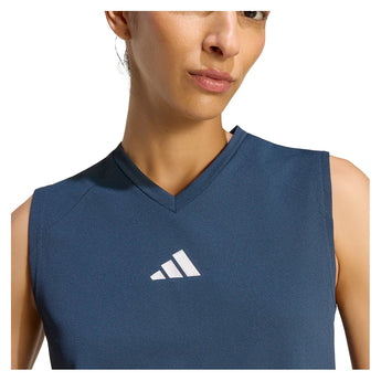 Women's London Pro Match Tennis Tank Aurora Ink,Apparel,Adidas,,,Tennis Express,KV5323-3