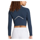 Women's London Pro Long Sleeve Tennis Top Aurora Ink,Apparel,Adidas,,,Tennis Express,KW1926-2