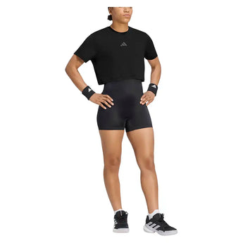 Women's New York Pro Tennis Tee Black,Apparel,Adidas,,,Tennis Express,KW4420-5