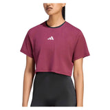 Women's New York Pro Tennis Tee Maroon,Apparel,Adidas,,,Tennis Express,KW4421-3
