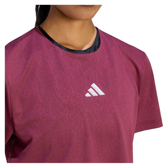 Women's New York Pro Tennis Tee Maroon,Apparel,Adidas,,,Tennis Express,KW4421-6