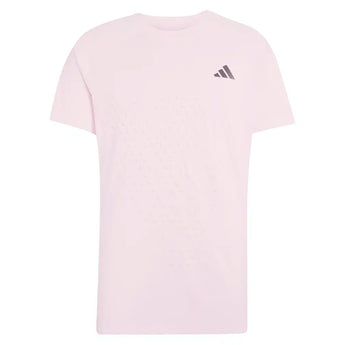 Men's New York Freelift 3D Pro Tennis Tee Distilled Pink,Apparel,Adidas,Distilled Pink,S,Tennis Express,KW6021-1