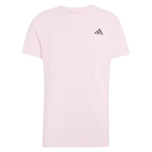 Men's New York Freelift 3D Pro Tennis Tee Distilled Pink,Apparel,Adidas,Distilled Pink,S,Tennis Express,KW6021-1