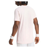 Men's New York Freelift 3D Pro Tennis Tee Distilled Pink,Apparel,Adidas,,,Tennis Express,KW6021-4