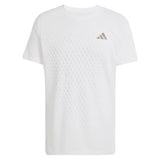 Men's New York Freelift 3D Pro Tennis Tee White,Apparel,Adidas,White,S,Tennis Express,KW6022-1