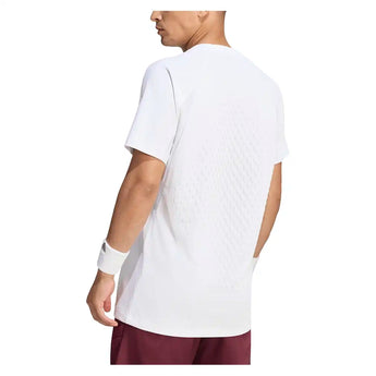 Men's New York Freelift 3D Pro Tennis Tee White,Apparel,Adidas,,,Tennis Express,KW6022-4
