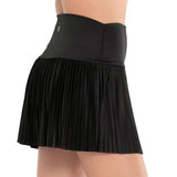Womens 14.5 Inch Pleated Tennis Skirt Black-Apparel-K-Swiss-KWB03-001S23-3-Tennis Express