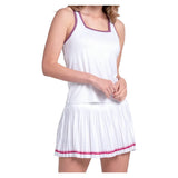 Women's Renew 14.5 Inch Tennis Skort Fig and White, K-Swiss, Tennis Express, KWB11-26F582F26-3