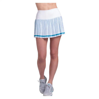 Women's Renew 14.5 Inch Tennis Skort Baltic and White,Apparel,K-Swiss,,,Tennis Express,KWB11-F26-B-5