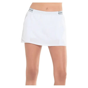 Women's 12.5 Inch Woven Tennis Skort-Apparel-K-Swiss-KWB15-B-White-Tennis Express
