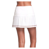 Women's Deuce Court 14 Inch Tennis Skort Peach Frost-Apparel-K-Swiss-KWB47-69G835-2-Tennis Express