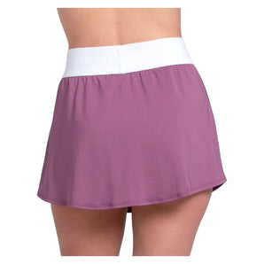 Women's Momentum 14 Inch Tennis Skort Fig and White, K-Swiss, Tennis Express, KWB48-20J582F26-1