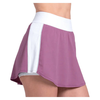 Women's Momentum 14 Inch Tennis Skort Fig and White, K-Swiss, Tennis Express, KWB48-20J582F26-2