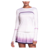 Women's Accelerate Long Sleeve Tennis Top Paisley-Apparel-K-Swiss-Paisley-XS, [current_file_name-Tennis Express