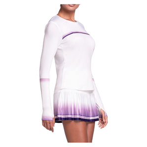 Women's Accelerate Long Sleeve Tennis Top Paisley-Apparel-K-Swiss-, [current_file_name-Tennis Express