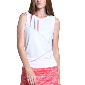 Women's Court Rush Tennis Tank Hazy-Apparel-K-Swiss-KWT57-50A533S25-Tennis Express