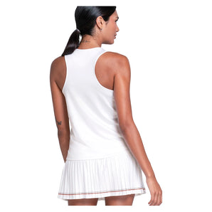Women's Down Court Tennis Tank Peach Frost-Apparel-K-Swiss-KWT70-64G835-2-Tennis Express