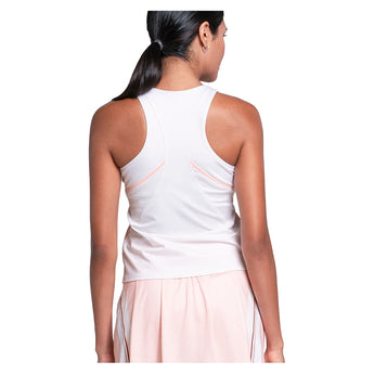 Women's Inline Tennis Tank Peach Frost-Apparel-K-Swiss-KWT71-67G835-3-Tennis Express