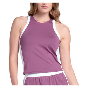 Women's Momentum Tennis Tank Fig and White, K-Swiss, Fig/White, Tennis Express, KWT73-20J582F26-FIG-WHITE-1