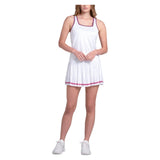 Women's Square Neck Tennis Tank Fig and White, K-Swiss, Tennis Express, KWT74-23J582F26-3