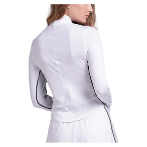 Women's Momentum 1/4 Zip Tennis Long Sleeve,Apparel,K-Swiss,,,Tennis Express,KWT75-F26-m-4