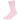 Unisex Cushioned Crew Tennis Socks Distilled Pink and White