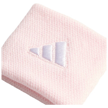 Unisex Small Tennis Wristbands Distilled Pink and White,Accessories,Adidas,,,Tennis Express,KX6836-2