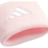 Unisex Small Tennis Wristbands Distilled Pink and White,Accessories,Adidas,,,Tennis Express,KX6836-3