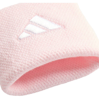 Unisex Small Tennis Wristbands Distilled Pink and White,Accessories,Adidas,,,Tennis Express,KX6836-3