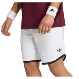 Men's Classics 9 Inch Tennis Shorts White,Apparel,Adidas,,,Tennis Express,KY8879-3