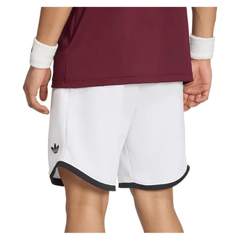 Men's Classics 9 Inch Tennis Shorts White,Apparel,Adidas,,,Tennis Express,KY8879-4