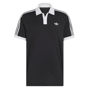 Men's Classics Tennis Polo Black and White,Apparel,Adidas,Black/White,XS,Tennis Express,KY8886-1