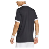 Men's Classics Tennis Polo Black and White,Apparel,Adidas,,,Tennis Express,KY8886-4