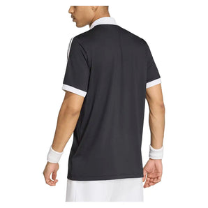 Men's Classics Tennis Polo Black and White,Apparel,Adidas,,,Tennis Express,KY8886-4