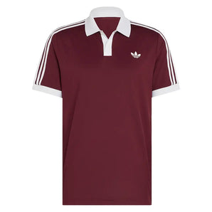 Men's Classics Tennis Polo Maroon and White,Apparel,Adidas,Maroon/White,XS,Tennis Express,KY8887-1