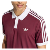 Men's Classics Tennis Polo Maroon and White,Apparel,Adidas,,,Tennis Express,KY8887-6