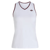 Women's Classics Tennis Tank White,Apparel,Adidas,White,XS,Tennis Express,KY8888