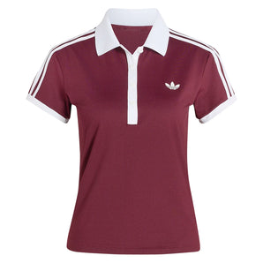 Women's Classics Tennis Polo Maroon,Apparel,Adidas,Maroon,XS,Tennis Express,KY8891