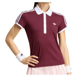 Women's Classics Tennis Polo Maroon,Apparel,Adidas,,,Tennis Express,KY8891_2