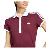 Women's Classics Tennis Polo Maroon,Apparel,Adidas,,,Tennis Express,KY8891_4