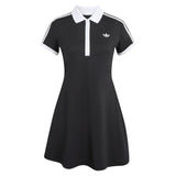 Women's Classics Tennis Dress Black,Apparel,Adidas,Black,XS,Tennis Express,KY8896