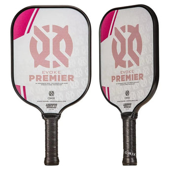 Evoke Premier PINK Pickleball Paddle-Racquets-Onix-KZ1141-PNK-x-Tennis Express