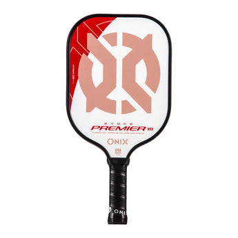 Evoke Premier Standard Pickleball Paddle,Pickleball Paddles,Onix,Red,One Size,Tennis Express,KZ1141-STANDARD