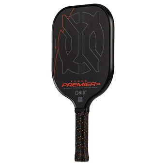 Evoke Premier Raw Carbon 14 Pickleball Paddle-Racquets-Onix-KZ1151-BLKRC14-2-Tennis Express