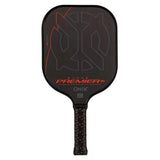 Evoke Premier Raw Carbon 14 Pickleball Paddle-Racquets-Onix-KZ1151-BLKRC14-Tennis Express