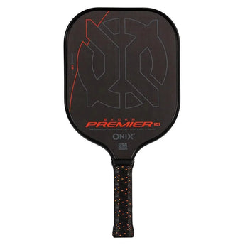 Evoke Premier Raw Carbon 14 Pickleball Paddle-Racquets-Onix-KZ1151-BLKRC14-Tennis Express